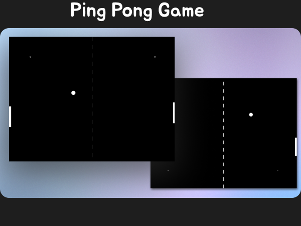 Ping Pong Game